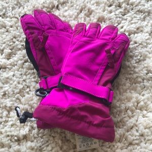 Lands End 2/tone Girls gloves